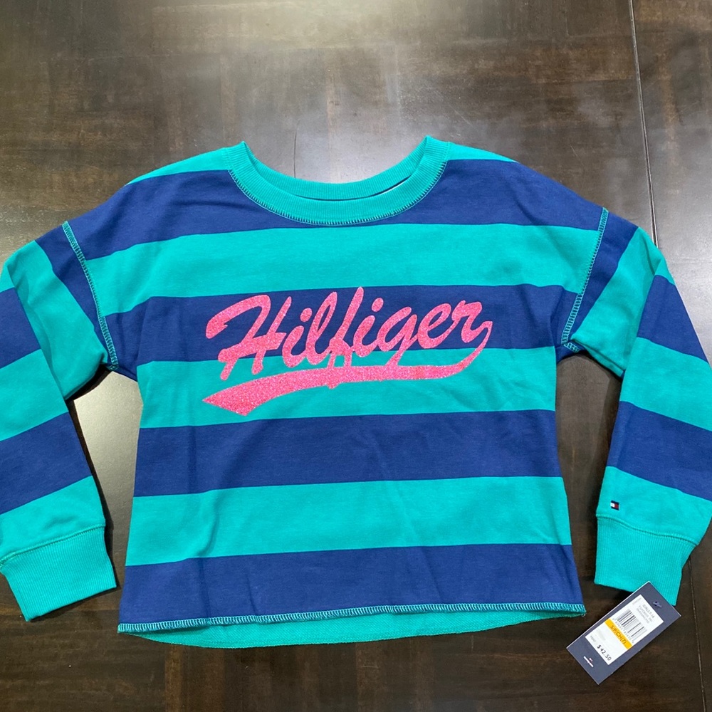 Tommy Hilfiger Girl Logo Sweatshirt - Picture 2 of 8